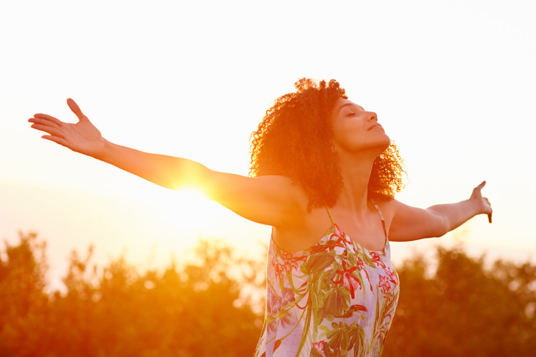 a woman celebrating her body