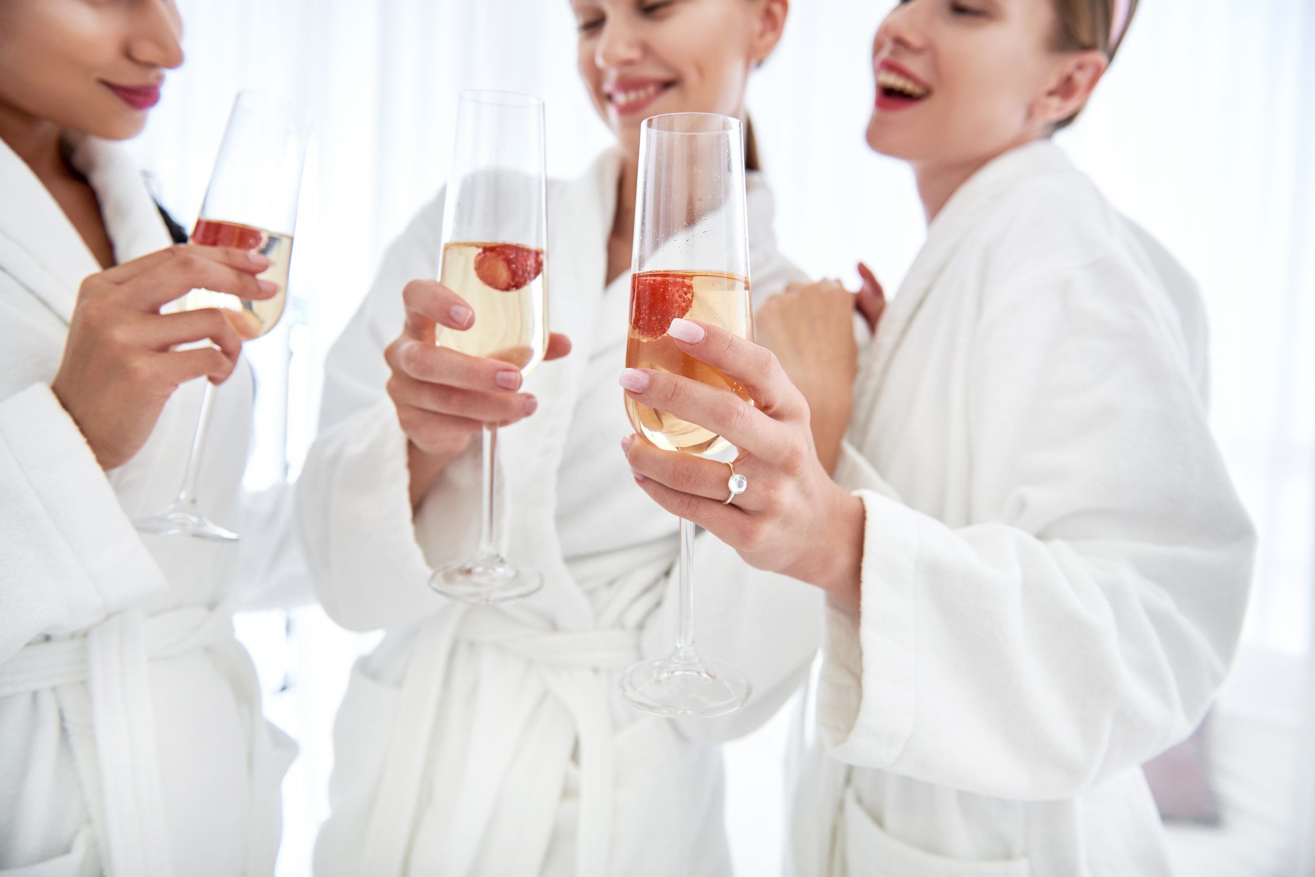 spa bridal party