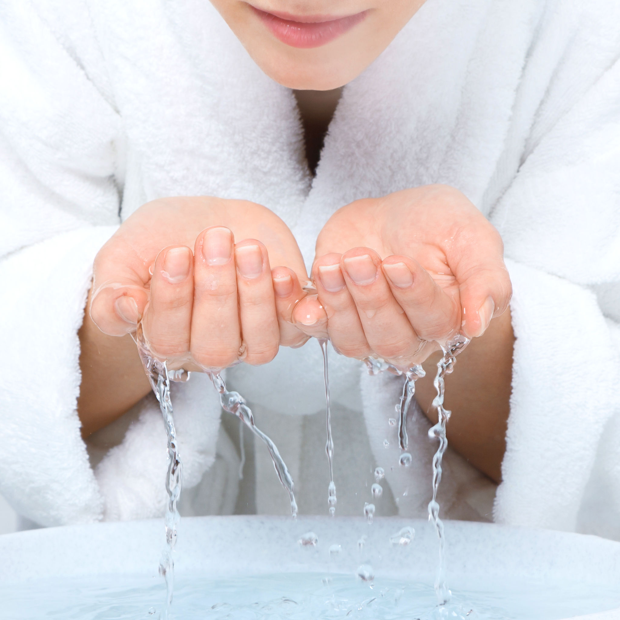 washing your face at night